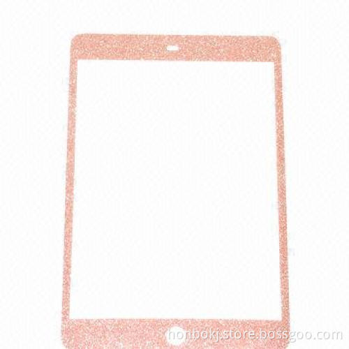 Colorful glitter effect screen protector for iPad mini